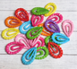 10pcs. Opaque Colorful Teardrop Pendants-29mm-DIY Jewelry Making I Bracelets I N