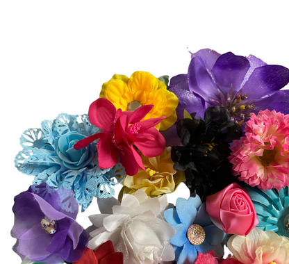 10 Flower Hair Clips-for Girl Hair-Hair Bows-Hair Accessories