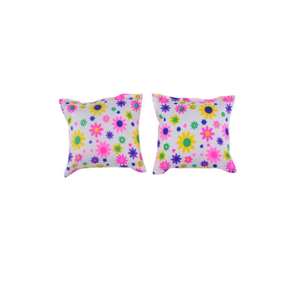 Adorable Soft Flower Fashion Doll Couch w/2 Pillow Cushions