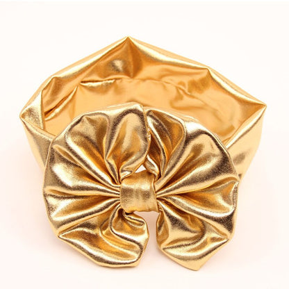 Adorable Little Girl Metallic Headwraps-for infants-toddlers