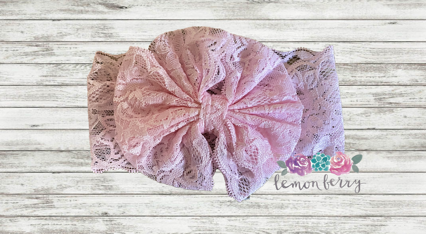 Fun Lace Headwraps for Little Girls